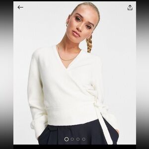 & other stories white cardigan